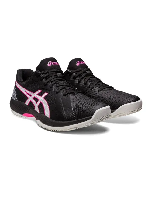 Asics Solution Swift Ff Clay Negro Rosa 1041a299 002 | Ofertas de pádel